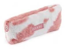 Back2Fun Moo & go - Trousse peluche - rose
