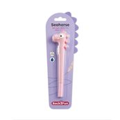 Back2Fun -   Stylo original en forme d’hippocampe rose -  tout doux et super fun 