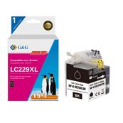 Cartouche compatible Brother LC229/LC225XL - Pack de 4 - noir, cyan, magenta, jaune - G&G