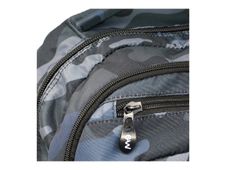 Ocean's Wave - Mochila escolar - multizipper - verde militar