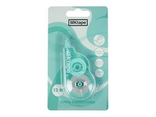 MKtape - Rodillo de corrección - 5 mm x 12 m - verde pastel