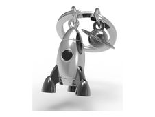Metalmorphose - Porte-clés - fusée et sa planète