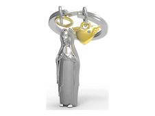 Metalmorphose - Porte-clés - Vierge Marie et son coeur