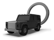 Metalmorphose - Porte-clés - 4x4 tout terrain