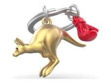 Metalmorphose - Porte-clés - kangourou