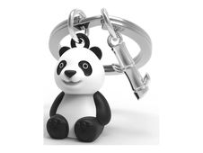 Metalmorphose - Porte-clés - panda et son bambou