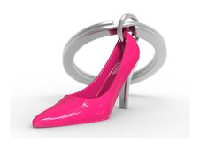 Metalmorphose - Porte-clés - escarpin rose
