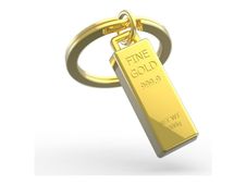 Metalmorphose - Porte-clés - lingot d'or