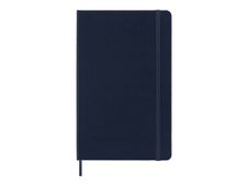 Moleskine Classic - Agenda semainier - 18 mois - 130 x 210 mm - couverture rigide bleue saphir