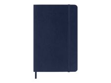 Moleskine Classic - Agenda semainier - 18 mois - 90 x 140 mm - couverture bleue saphir