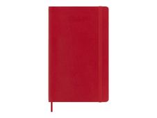 Moleskine Classic - Agenda semainier - 18 mois - 130 x 210 mm - couverture rouge écarlate
