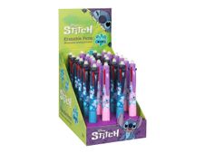 CoolPack Disney - Stylo bille 4 couleurs effaçable Stitch - avec gomme