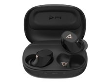 Poly Voyager Free 20 - Écouteurs sans fil avec micro - intra-auriculaire - Bluetooth - Suppresseur de bruit actif - noir