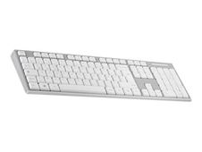 T'nB Classy - Clavier sans fil rechargeable - 2.4 GHz, Bluetooth - gris et blanc