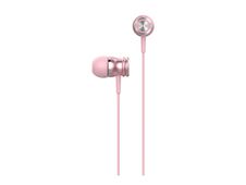 Havit E303P - Écouteurs filaire avec micro - isolation acoustique - rose