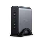Satechi - Chargeur 6 ports - USB-C - 200 W - gris