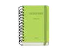 Dohe Colour Vibes - Agenda - 2025-2026 - página de día - encuadernado de alambre - A6 (120 x 170 mm) - 152 hojas - lima - cartón recubierto de papel laminado