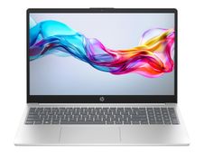 HP Laptop 15-fd0332nk - PC portable 15,6 " - Intel N-series - N200 - 8 Go RAM - 256 Go SSD NVMe - Wi-Fi 6, Bluetooth - blanc (couvercle), argent  (base et cadre de clavier)