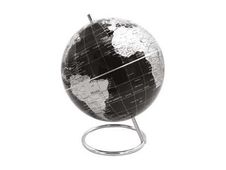 Wonday - Globe - diamètre de 32 cm - noir / argent