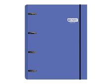 Enri - Archivador de anillas - para A4 Plus - capacidad: 300 hojas - azul