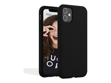 JAYM CLASSIC - Coque de protection pour Galaxy S25 Plus - MagSafe - silicone et microfibre - noir