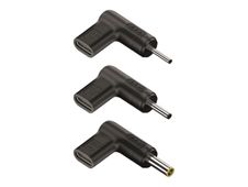 NGS BUD-SM - Kit adaptateur de connecteur d'alimentation - Alimentation USB (100 W) - noir
