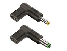 NGS BUD-T - Kit adaptateur de connecteur d'alimentation - Alimentation USB (100 W) - noir