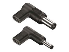 NGS BUD-D - Kit adaptateur de connecteur d'alimentation - Alimentation USB (100 W) - noir