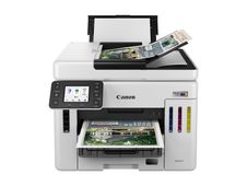 Canon MAXIFY GX7150 MegaTank - Imprimante multifonctions - couleur - jet d'encre - CISS - Legal (216 x 356 mm), A4 (210 x 297 mm) (original) - A4/Legal (support) - jusqu'à 24 ipm (impression) - 600 feuilles - 33.6 Kbits/s - USB 2.0, Wi-Fi(n), LAN