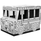 Bankers Box - Bus en carton ondulé à colorier