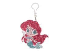 Craft Buddy Crystal Art Disney Princess - Craft diamond mosaic charm - the little mermaid - 9 cm