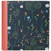 Album photos fantaisie memo 200 ERICA "Nature 4" pour 200 photos 11,5 x 15 cm motifs et coloris bleu foncé