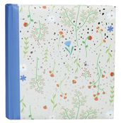 Album photos fantaisie memo 200 ERICA "Nature 4" pour 200 photos 11,5 x 15 cm motifs et coloris rouge