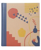 Album photos fantaisie memo 200 ERICA "Kraffty 4" pour 200 photos 11,5 x 15 cm coloris bleu