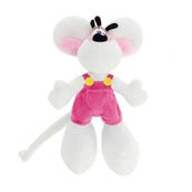 Peluche Diddl en salopette Rose 30cm