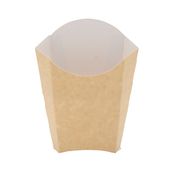 1000 Cornets à frites GM Kraft blanc - 133 (L) x 170 (H) mm