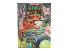 Dino World - livre d'activités - avec puffy stickers