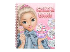 TOPModel Cake & Bake - livre de coloriage / d'activités (relié par spirale)