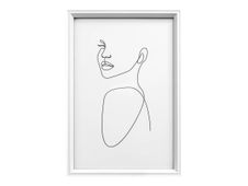 Walther Silhouette - Cadre photo - 20 x 30 cm - bois - blanc