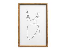 Walther Silhouette - Cadre photo - 20 x 30 cm - bois - naturel