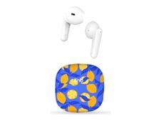 T'nB Exclusiv - LEMON - écouteurs sans fil avec micro - bleu, jaune