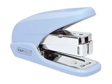 Rapesco Less Effort X5-Mini - Agrafeuse - 20 feuilles - 24/6, 26/6 - bleu pastel