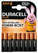 DURACELL 150% PLUS - Offre Spéciale - 8 piles alcalines - AAA LR03