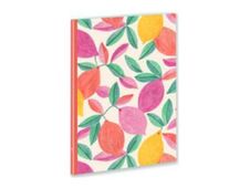 BLUE ART Summer Breeze - Carnet de notes premium - 148 x 210 mm - citron
