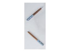 Oberthur Bahia - Stylo plume - fleurs - moyen