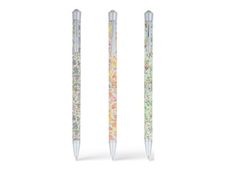 Oberthur Caracas Mini - Stylo à bille - purple flowers, orange flowers, colibris - rétractable