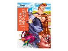Héros & Méchants, la battle - Coloriages mystères Disney - livre à colorier
