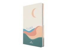 Oberthur Evasion - Cahier de notes - 130 x 210 mm - 100 feuilles / 200 pages - papier ivoire - doublé - voyage