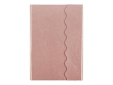 Oberthur New York - Planificateur hebdomadaire de poche - semainier - 90 x 165 mm - papier ivoire - couverture argentée