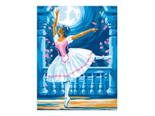 Art Sequin - Peinture par numéro - ballerina in the moonlight